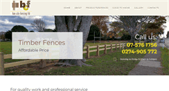 Desktop Screenshot of baycityfencing.co.nz